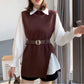 Fushion warm shirt dress