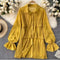 Pleated summer dress