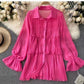 Pleated summer dress