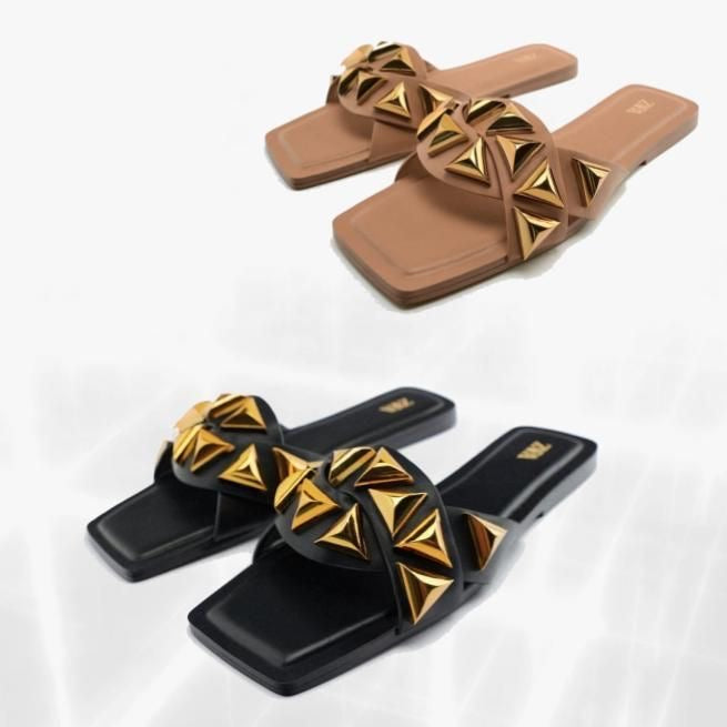 Zar Studded Flats