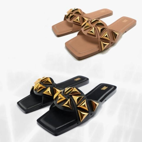 Zar Studded Flats