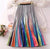 Rainbow Mettalic Skirt