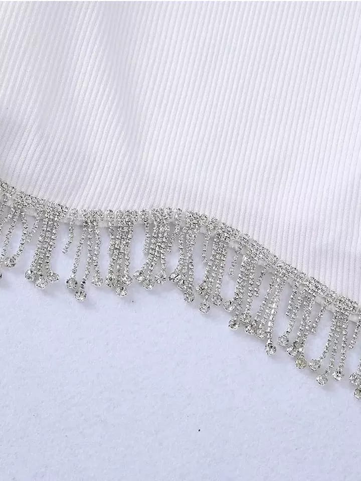 Saas Diamond Top in full sleeves