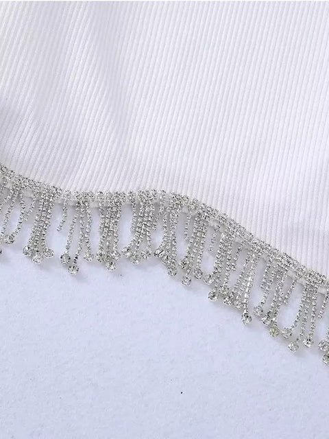 Saas Diamond Top in full sleeves
