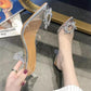 Crystal Transparent Heels