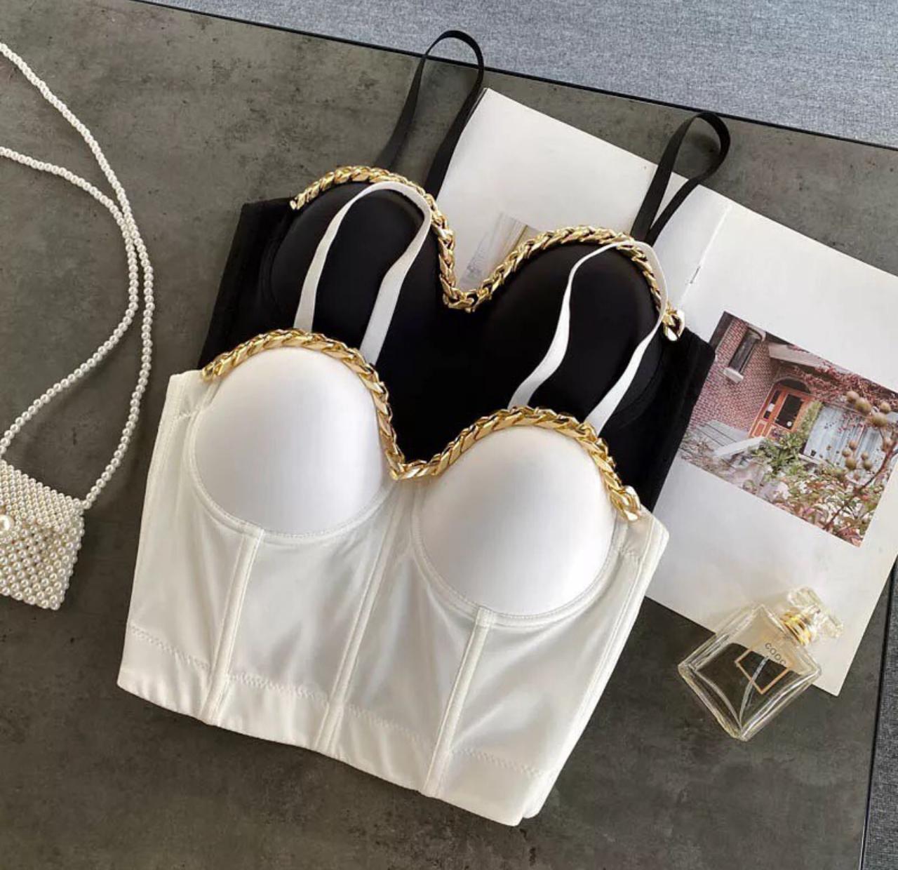 Metal Chain Bustier
