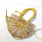 Luxury Half Moon Bamboo Bag