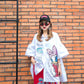 Donuld Duck Shirt Dress