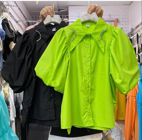 Puff Sleeves Shirt