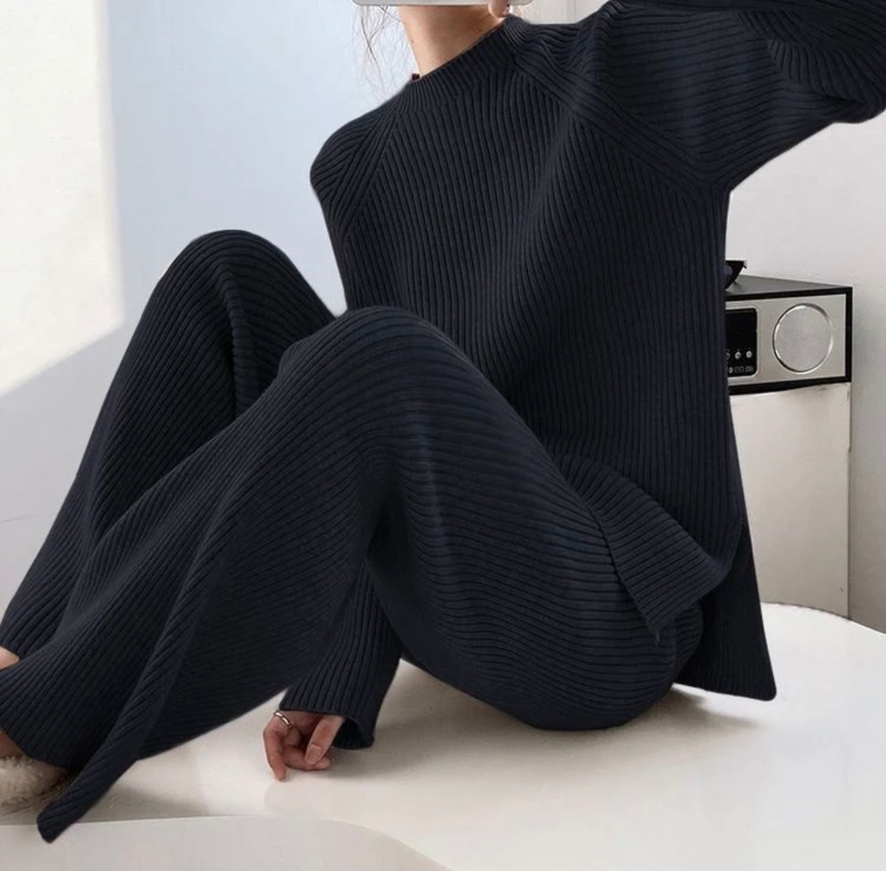 Premium Knitted Cords Set