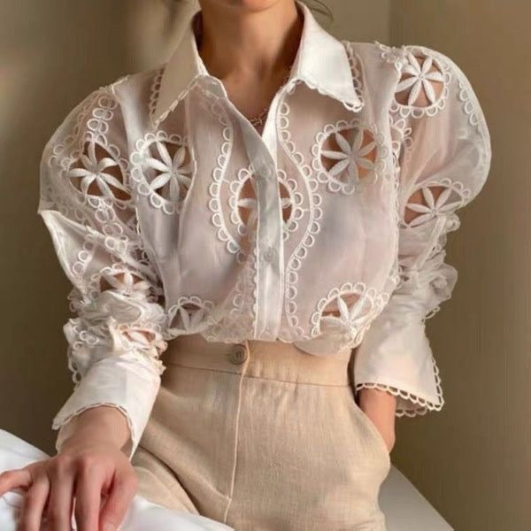 Angela Cut work Shirt