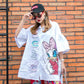 Donuld Duck Shirt Dress