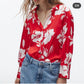 Floral Satin Shirt