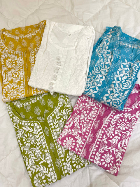 Chikankari kurta