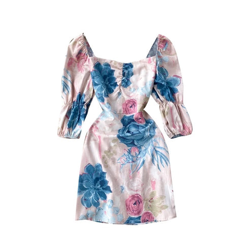 Retro Floral Dress