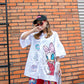 Donuld Duck Shirt Dress