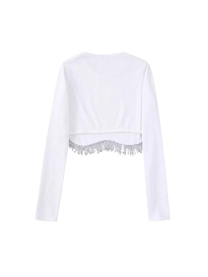 Saas Diamond Top in full sleeves