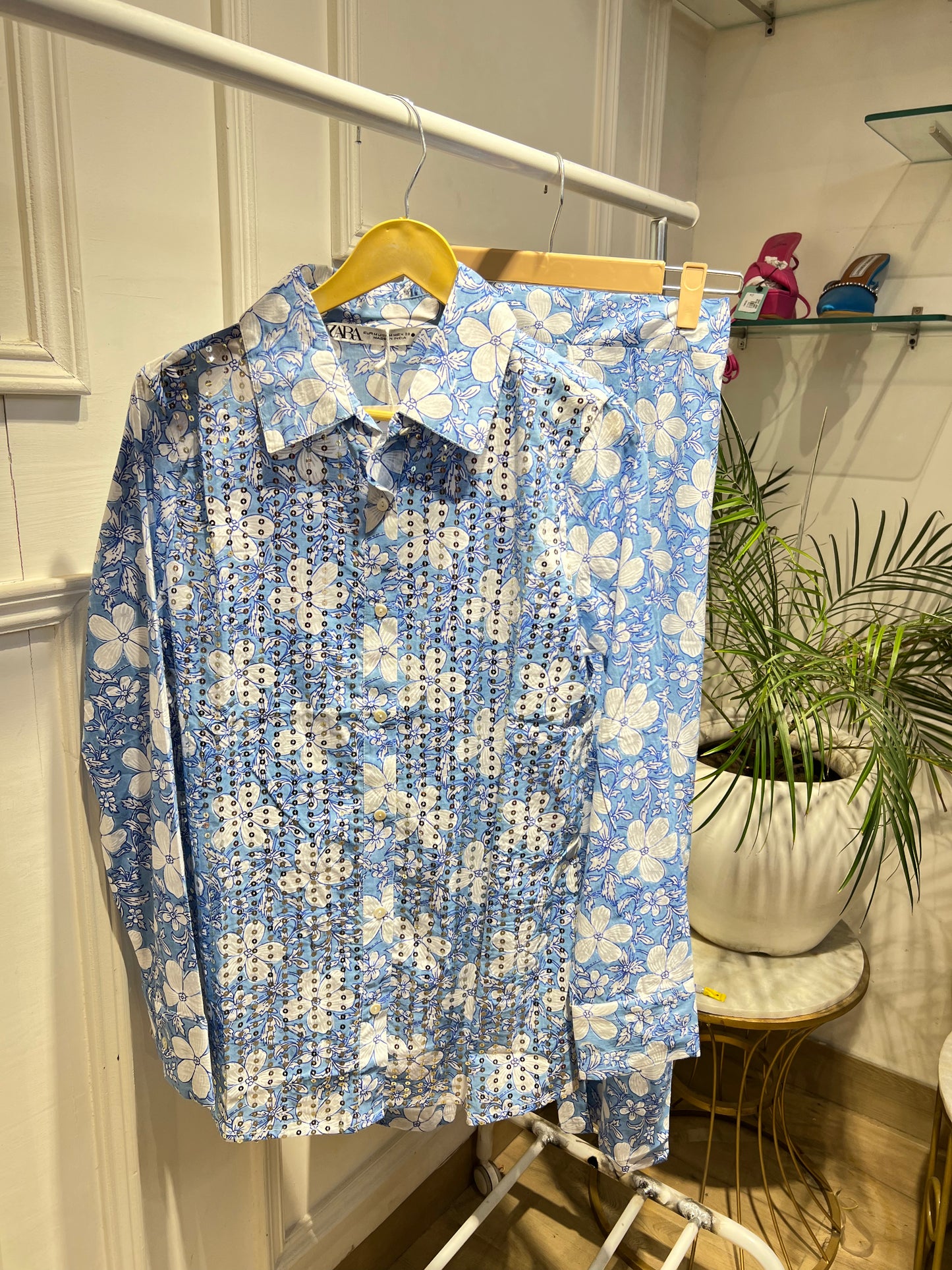 Cotton Floral Cords Set