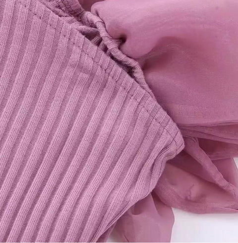 Ruffle Crop Top