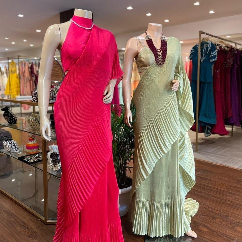 Exclusive Silk Crush Saree