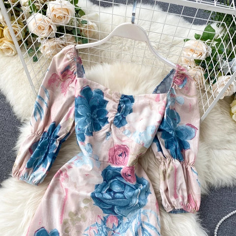 Retro Floral Dress