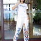 Bunny Embellished Track Pants
