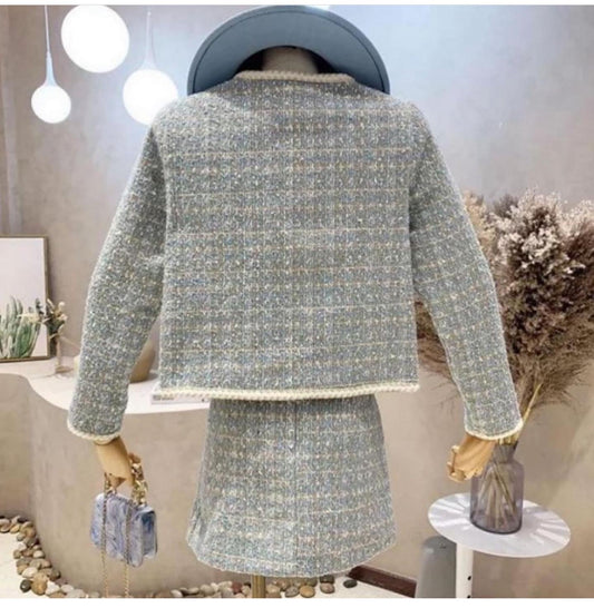 Maura Luxury Tweed Set