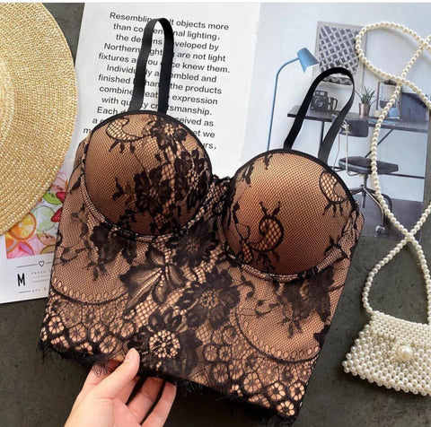 Net Lace Bustier