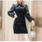 Sequins dress with jacket