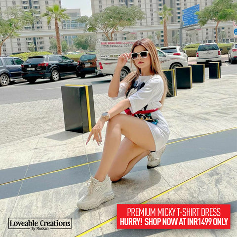 Premium Micky T-Shirt Dress